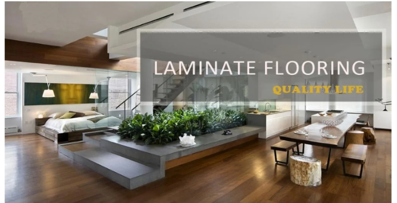 Laminatboden aus Eichenholz Laminatboden aus Eichenholz